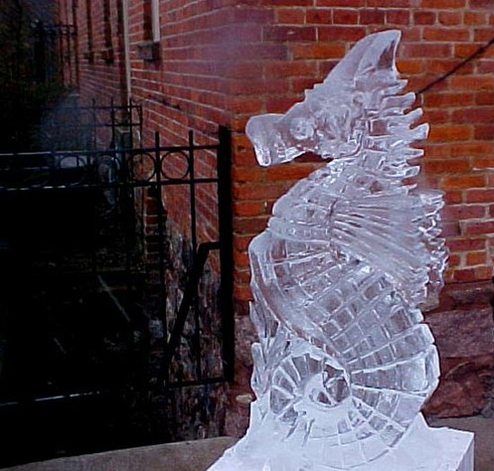 ice sculptures