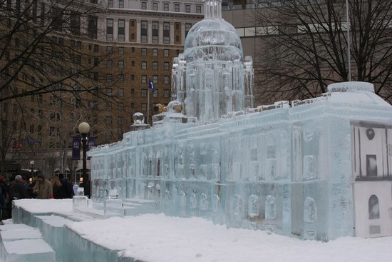 ice sculptures