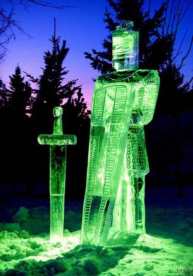 ice sculptures