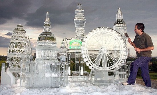 ice sculptures