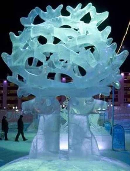 ice sculptures