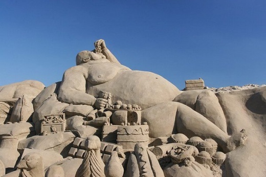 sand sculptures