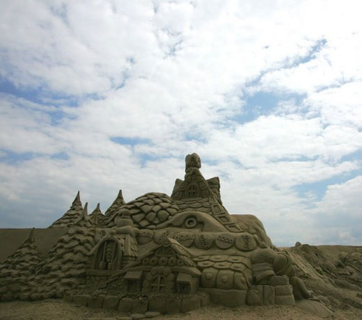 sand sculptures