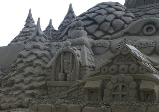 sand sculptures