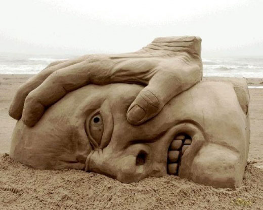 sand sculptures