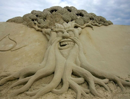 sand sculptures