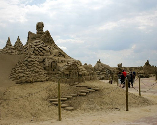 sand sculptures