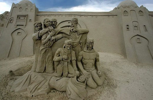 sand sculptures