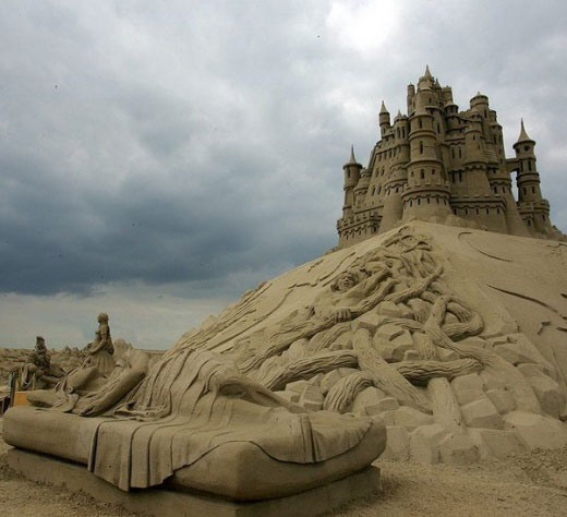 sand sculptures