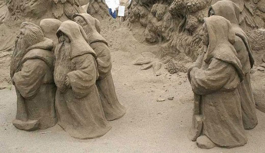 sand sculptures