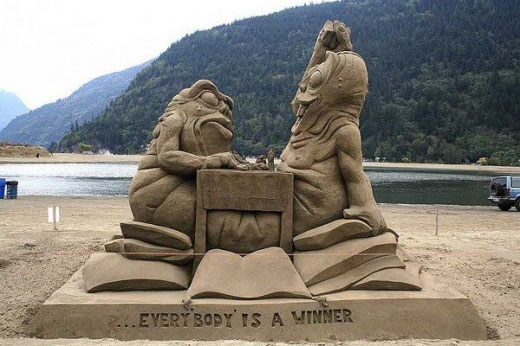 sand sculptures
