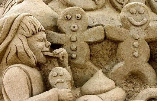 sand sculptures