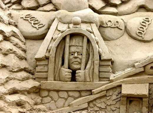 sand sculptures