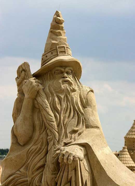 sand sculptures