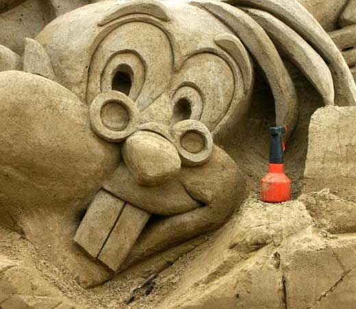 sand sculptures