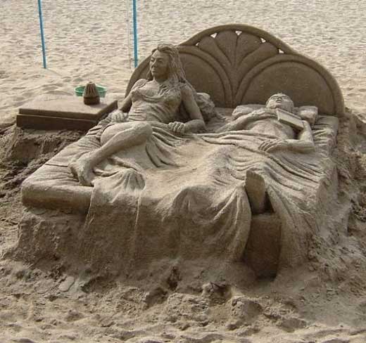 sand sculptures