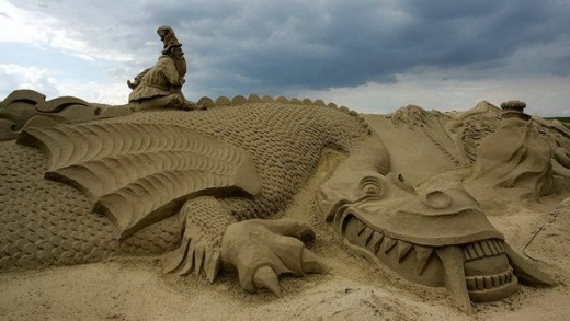 sand sculptures