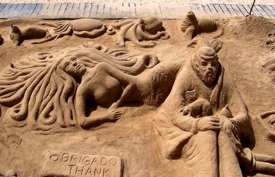 sand sculptures