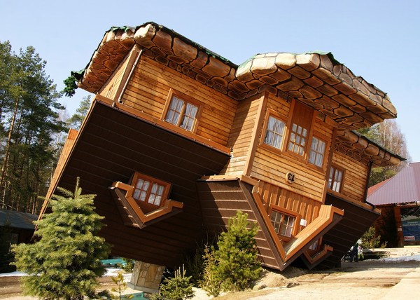 Upsidedown house