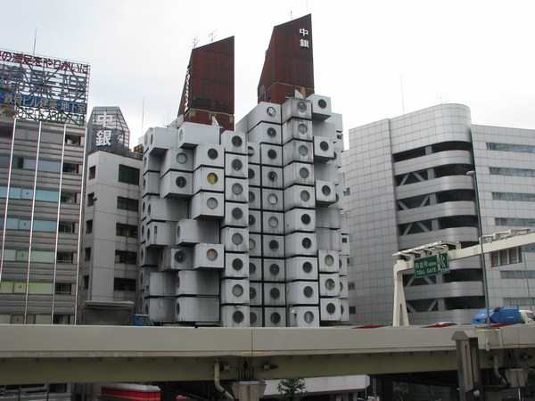 Nakagin Capsule Tower, Tokyo, Japan