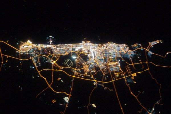 Night on Earth from Satellite