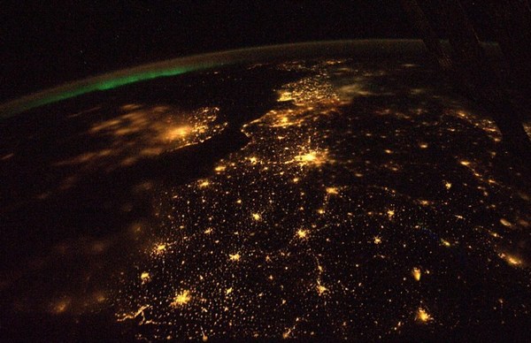 Night on Earth from Satellite