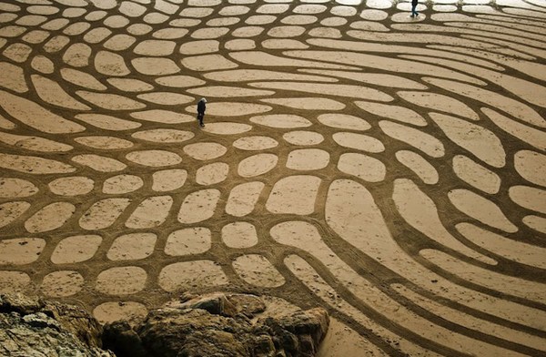 Sand Painting - Beach Art