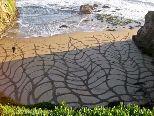 Sand Painting - Beach Art