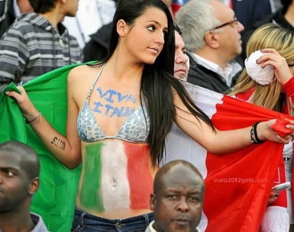 Fans on Euro 2012