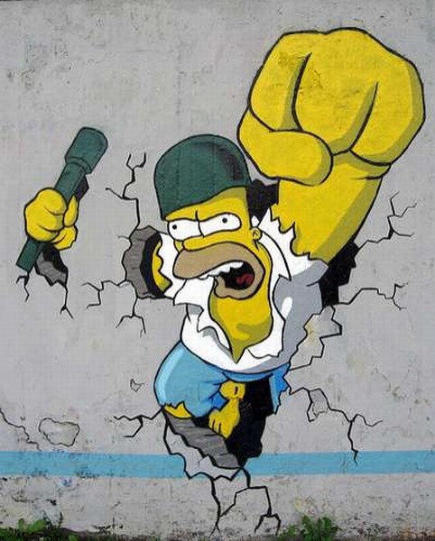 The Simpsons Graffiti