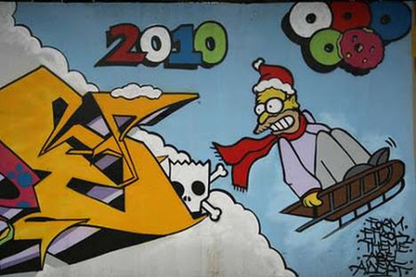 The Simpsons Graffiti