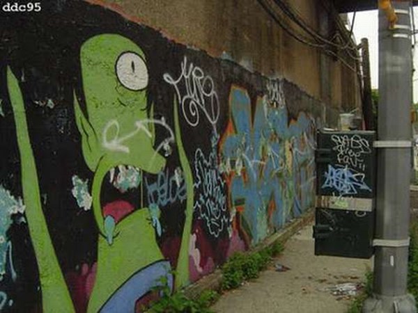 The Simpsons Graffiti