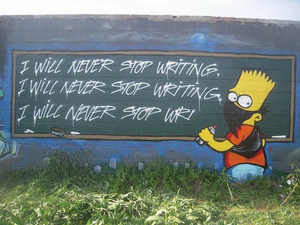 The Simpsons Graffiti