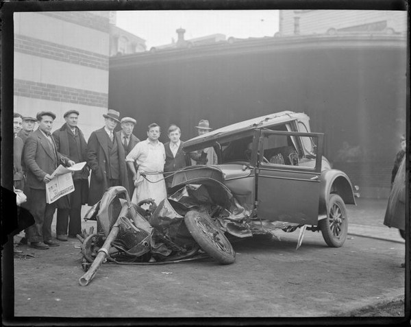 Car crashes from 30's