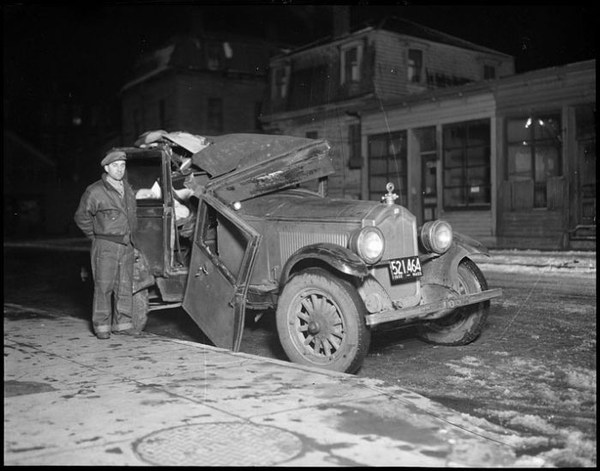 Car crashes from 30's